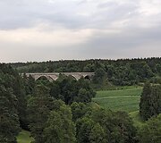 Stančikų tiltai nuo netoliese esančio apžvalgos bok&scaron;to