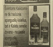 Kalėdinė reklama 1994 m. laikra&scaron;tyje
