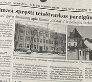 &bdquo;Lietuvos ryto&ldquo; straipsnis apie mafiją