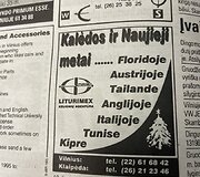 Reklama laikra&scaron;tyje