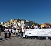 Vilniuje vykęs &bdquo;Taikos mar&scaron;as&ldquo;