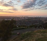 Edinburgo vaizdai/ &bdquo;Calton&ldquo; kalvos panorama