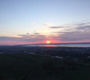 Edinburgo vaizdai/ Panorama nuo Artūro sosto
