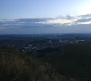 Edinburgo vaizdai/ Panorama nuo Artūro sosto