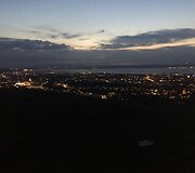 Edinburgo vaizdai/ Panorama nuo Artūro sosto