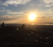 Edinburgo vaizdai/ Panorama nuo Artūro sosto
