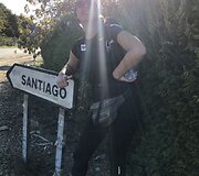 &Scaron;ventinės nuotaikos likus 4km iki Santjago de Kompastelos