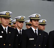 Klaipėdoje lankosi Japonijos jūrų pajėgų laivų eskadra