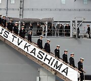 Klaipėdoje lankosi Japonijos jūrų pajėgų laivų eskadra
