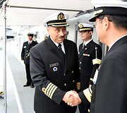 Klaipėdoje lankosi Japonijos jūrų pajėgų laivų eskadra