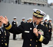 Klaipėdoje lankosi Japonijos jūrų pajėgų laivų eskadra