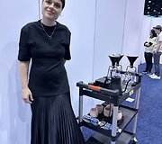 Aistė Ko&scaron;ienė dalyvavo pasaulio kavos virimo čempionate Čikagoje