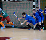 Uždarų patalpų vaikinų U-18 riedulio turnyras Dauguose 