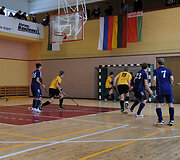 Uždarų patalpų vaikinų U-18 riedulio turnyras Dauguose 