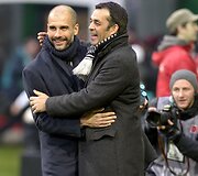 Robinas Duttas ir Pepas Guardiola