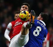 Bryanas Oviedo ir Olivieris Giroudas