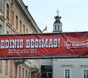 Kari&scaron;kių desantas &bdquo;Kalėdiniame bėgime&ldquo; Vilniuje