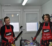 Aurimas Bučelis (Kairėje)