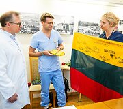 I&scaron; misijos Ukrainoje sugrįžo Kauno klinikų medikų ir slaugytojų komanda
