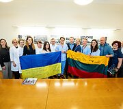 I&scaron; misijos Ukrainoje sugrįžo Kauno klinikų medikų ir slaugytojų komanda