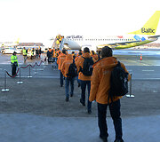 Skrydis į Sočį su Latvijos prezidentu ir Lietuvos premjeru