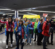 Skrydis į Sočį su Latvijos prezidentu ir Lietuvos premjeru