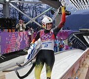 Natalie Geisenberge &ndash; Sočio vienviečių rogučių sporto čempionė