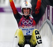 Natalie Geisenberge &ndash; Sočio vienviečių rogučių sporto čempionė