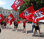 Bėgimas su Vyčio vėliava