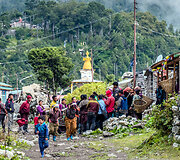 Sauliaus Damulevičiaus kelionė į vieną pavojingiausių vir&scaron;ukalnių &ndash; Manaslu