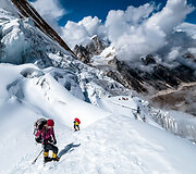 Sauliaus Damulevičiaus kelionė į vieną pavojingiausių vir&scaron;ukalnių &ndash; Manaslu