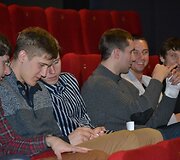 Visa &bdquo;LSU-Baltų&ldquo; komanda kartu su Arvydu Saboniu dalyvavo filmo &bdquo;Svajonių komanda 1935&ldquo; premjeroje
