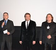 Visa &bdquo;LSU-Baltų&ldquo; komanda kartu su Arvydu Saboniu dalyvavo filmo &bdquo;Svajonių komanda 1935&ldquo; premjeroje