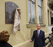 Atidengta memorialinė lenta profesoriui Josefui Ribelskiui, 1944 metais įkūrusiam Vilniaus žydų vaikų namus ir mokyklą Nr.6, kuri veikė iki 1950 metų.