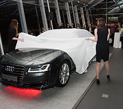 Atnaujinto &bdquo;Audi A8&ldquo; sedano pristatymas Vilniuje