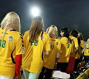 Futbolininkų palaikymo komanda