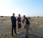 Vaizdo klipo filmavimo akimirka