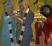 Princas Charlesas, Camilla ir Chidanandas Saraswatiji