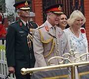Princas Charlesas su žmona Camilla