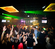 Vakarėlio klube &bdquo;Mojo Lounge&ldquo; akimirka