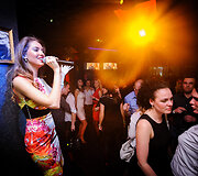 Vakarėlio klube &bdquo;Mojo Lounge&ldquo; akimirka