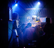 Vakarėlio klube &bdquo;Mojo Lounge&ldquo; akimirka