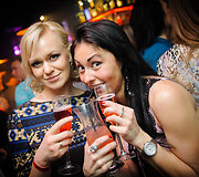 Vakarėlio klube &bdquo;Mojo Lounge&ldquo; akimirka