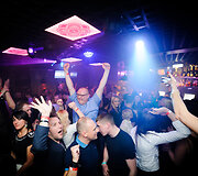 Vakarėlio klube &bdquo;Mojo Lounge&ldquo; akimirka