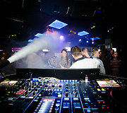 Vakarėlio klube &bdquo;Mojo Lounge&ldquo; akimirka