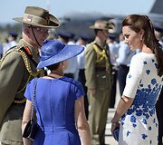 Princas Williamas ir Kembridžo hercogienė Catherine apsilankė RAAF bazėje