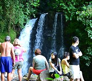 Krioklys Arenal vulkano nacionaliniame parke