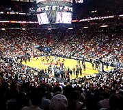 NBA rungtynės Majamio arenoje