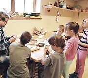 Labdaringo renginio akimirka 