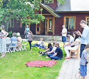 Labdaringo renginio akimirka 